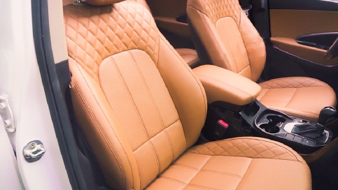 Bọc ghế da công nghiệp ô tô Hyundai Santafe: Cao cấp, Form mẫu chuẩn, mẫu mới nhất